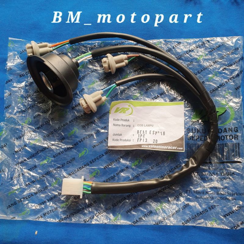 Soket Lampu Depan Honda Beat fi Esp Eco Street 2015-2019