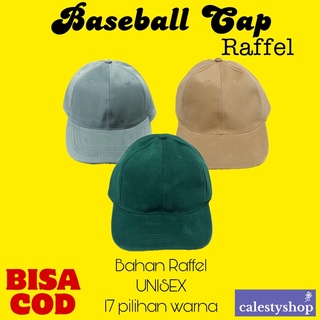 Image of Baseball Cap / Tumblr Cap Polos Raffel (17warna) High Quality