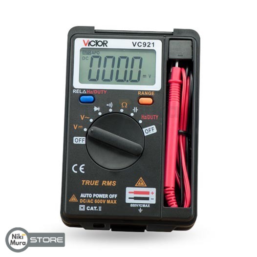 MULTITESTER DIGITAL VICTOR VC921 MULTI METER AVO AVOMETER VC 921 ORI