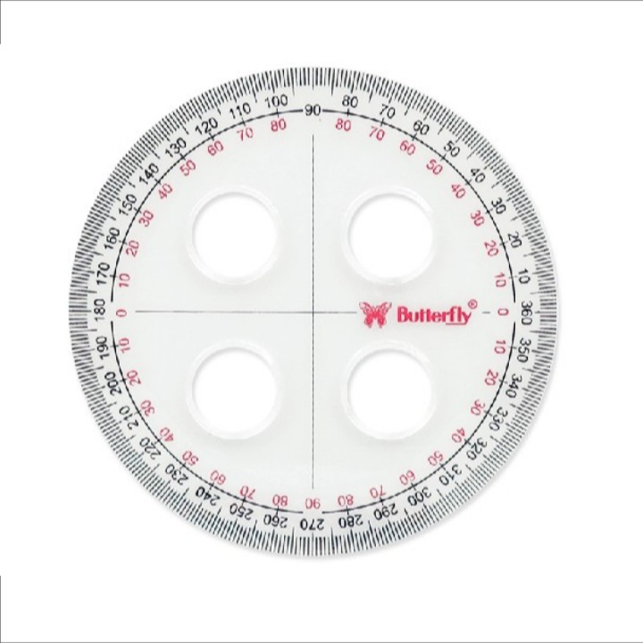 

Penggaris Circle Busur Lingkaran Butterfly 10 cm