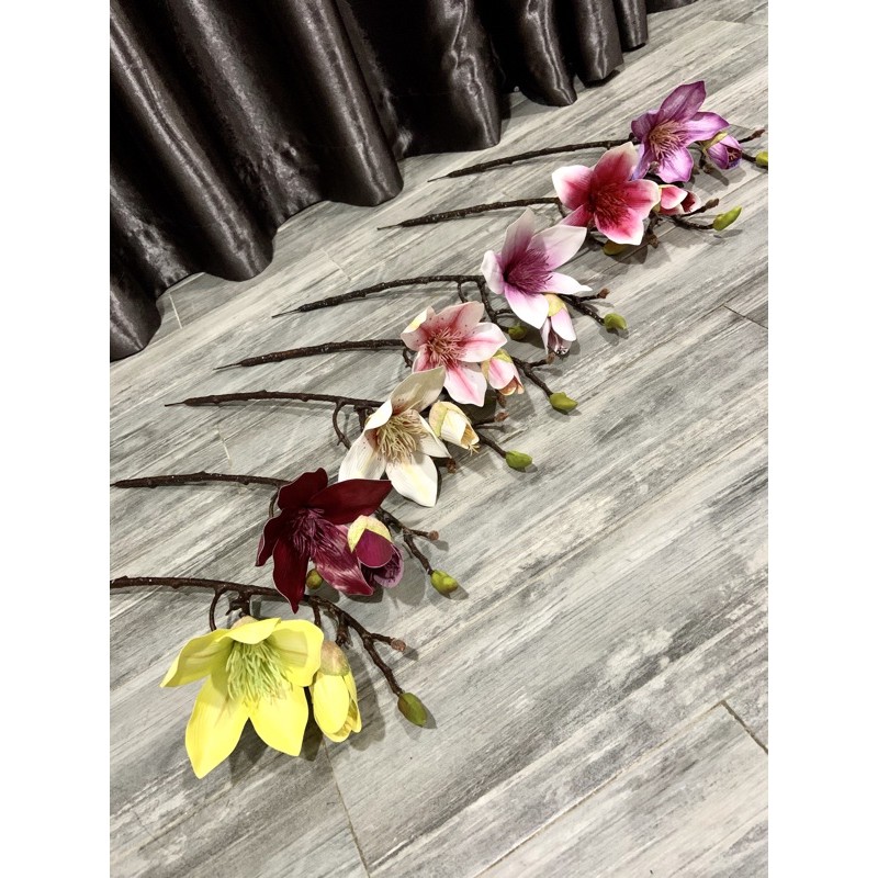 BUNGA LILY LATEX 50CM ( 33.8) - BUNGA HIAS LATEX - BUNGA DEKOR LATEX - BUNGA MEJA LATEX