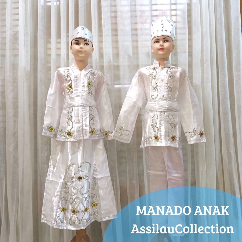 Pakaian Adat Anak Manado//Adat Tradisional Anak Manado//Baju Adat Anak Manado