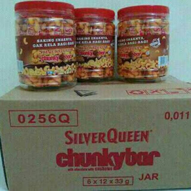 

Coklat Silverqueen chunky bar 33gr