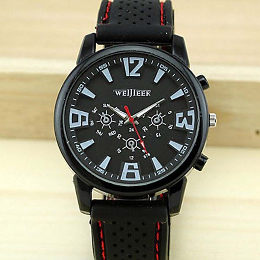 Mairu WA-03 Weijieer Jam Tangan Pria Analog Fashion Stainless Steel Quartz Analog Wrist Watch