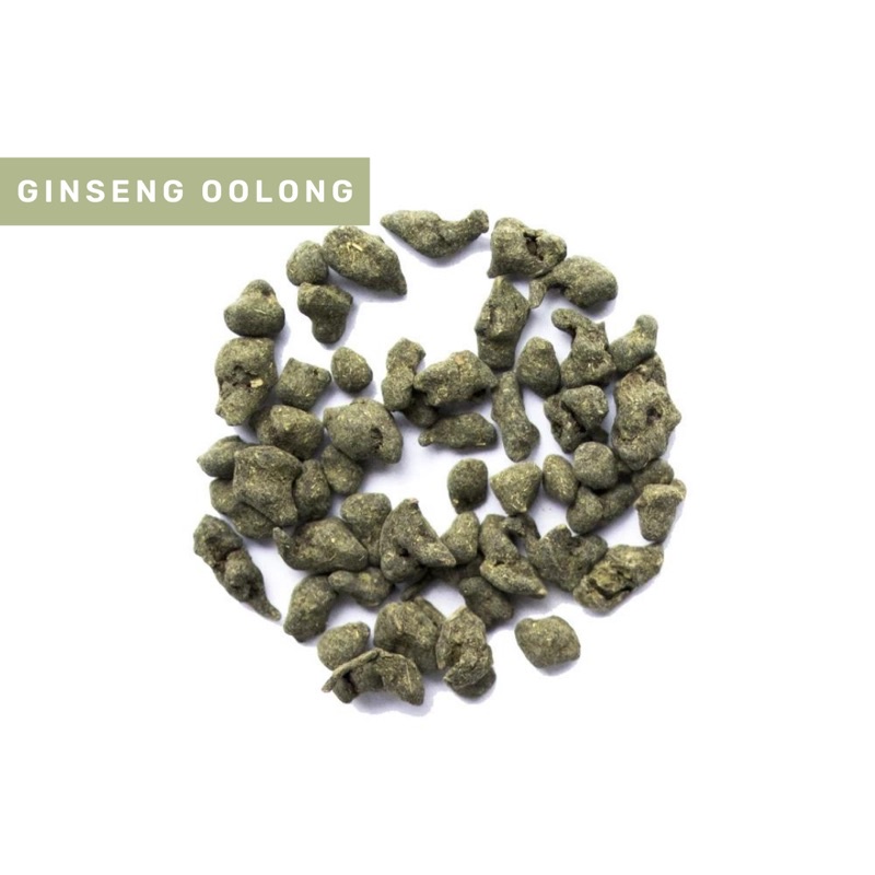 Organic&amp;Joy• Teh Ginseng Oolong Chinese Tea (Teh hijau gingseng,premium Green tea with gingseng)