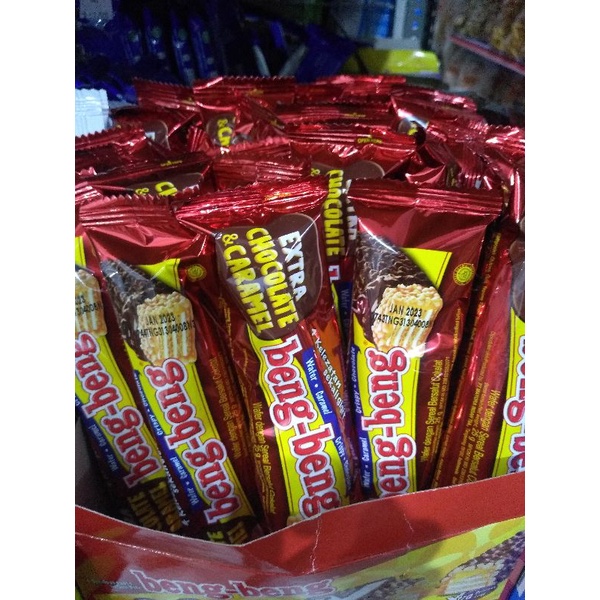 Beng - beng wafer sereal bersalut coklat 25g