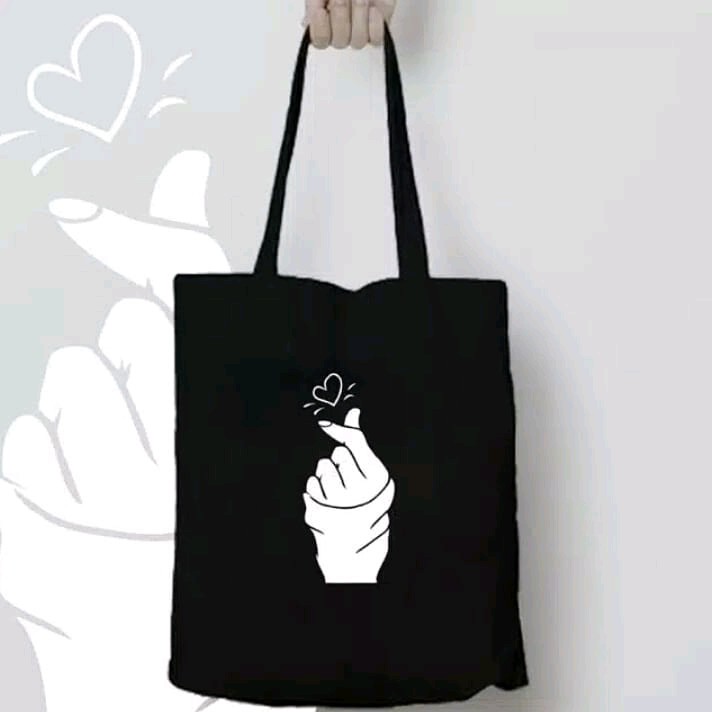 (BISA COD) TOTEBAG DRILL KOREA SARANGHAE