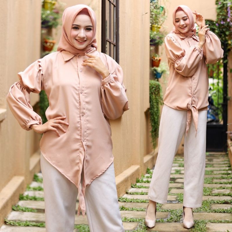 Prita top atasan muslim fashion wanita