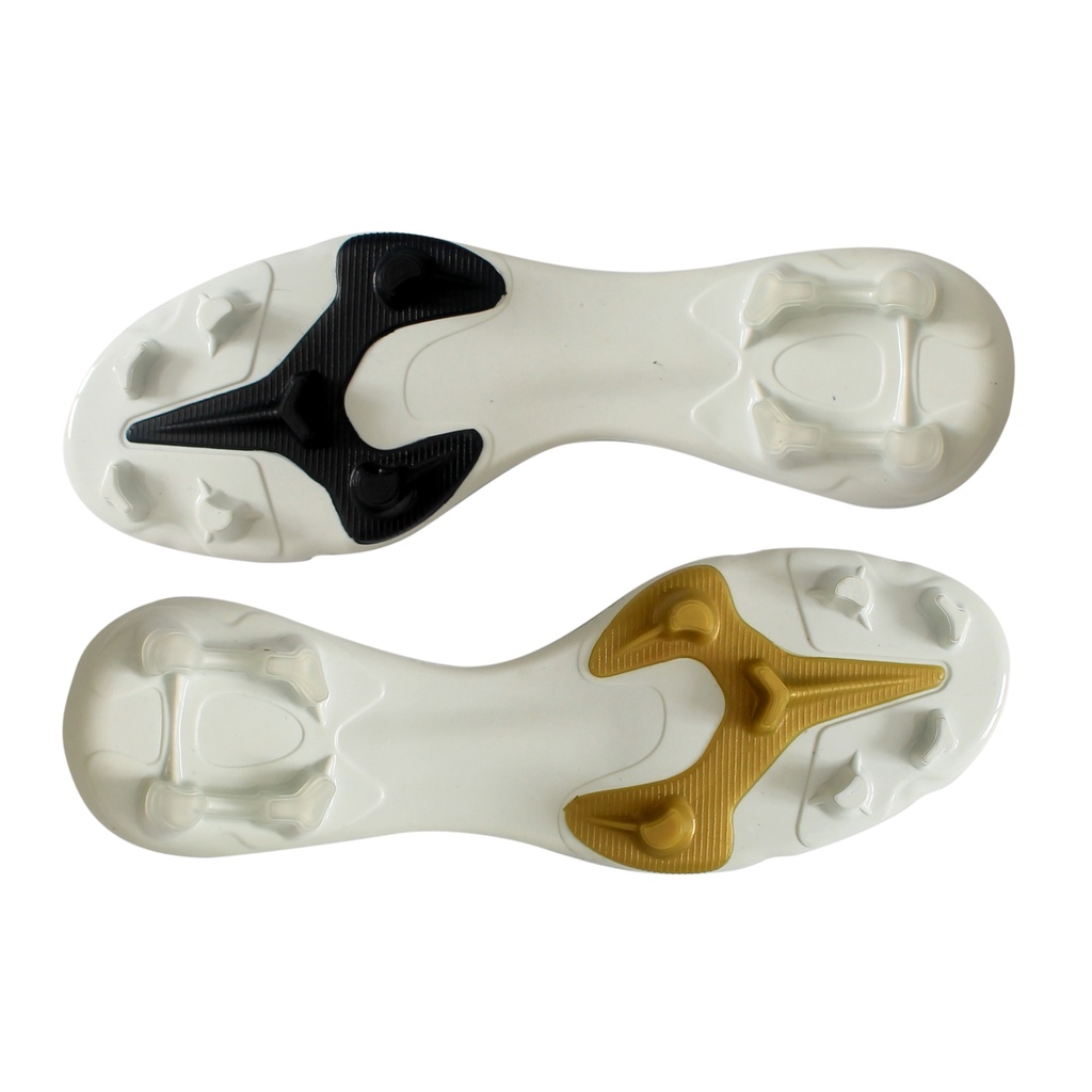 Outsole Sol Sepatu Bola Nike Warna Putih Hitam Gold