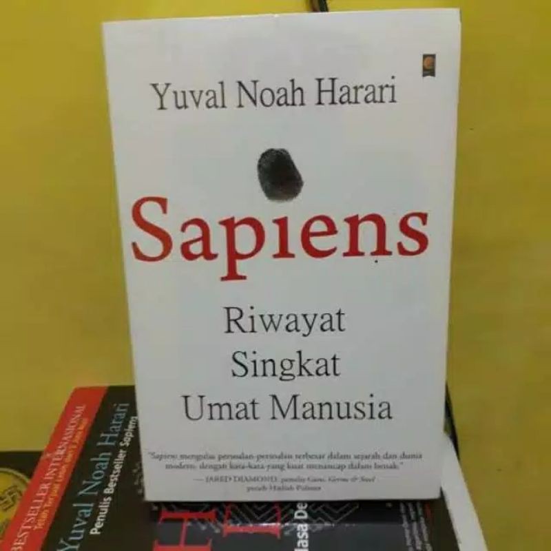 NOVEL SAPIENS KERTAS : BOOKPAPER