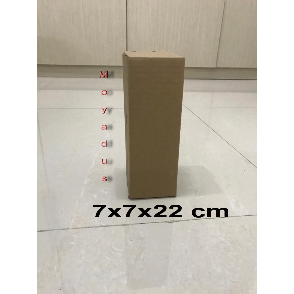 

kardus/karton/box,Uk.7x7x22 cm untuk packing, (MP)