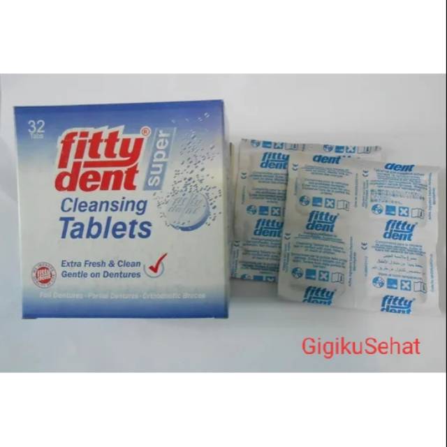Fittydent Cleansing Tablets