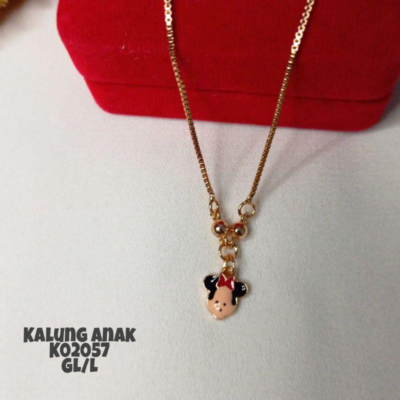 Kalung Anak Koye Karakter Warna 18k K02057