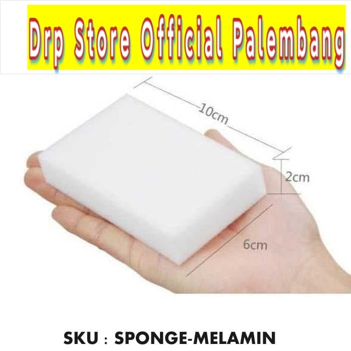 1 Pcs Spons Melamin Ajaib Pembersih Perabotan Sponge