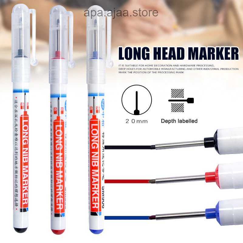 Terbaru GANA Spidol Serbaguna Long Head Marker Waterproof - LH100 Harga Grosir