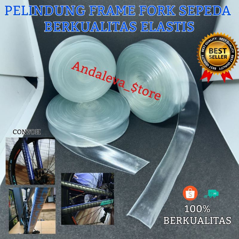 [ TERLARIS ] Pelindung fork Sepeda / Pelindung frame Sepeda / Pelindung frame Fork Sepeda Mtb / Akse