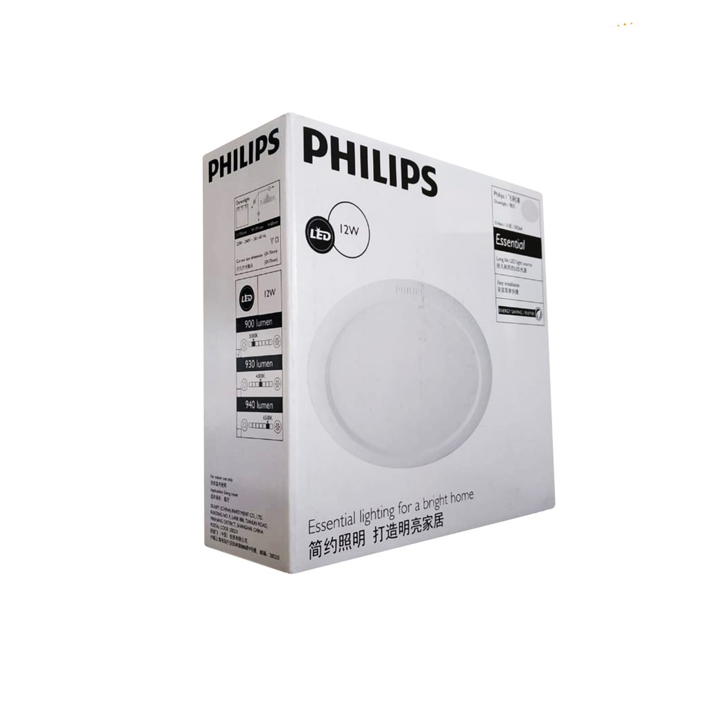 Lampu Downlight Led Philips eridani 12 Watt 59624