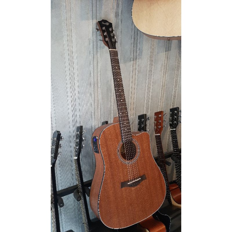GITAR AKUSTIK COWBOY GWC 240 NS ORIGINAL GRATIS PACKING KAYU-Ak.elektrik tunner