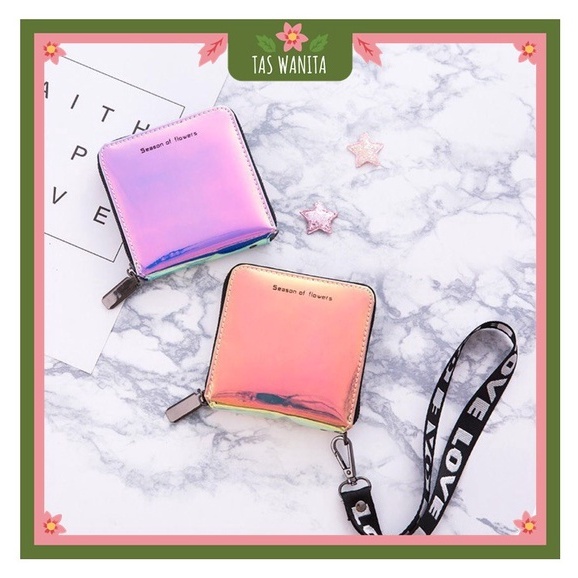 TAS WANITA - D1108 DOMPET LADY GAGA BISA BAYAR COD Dompet Lipat Mini Lucu Morymony / Dompet Wanita B