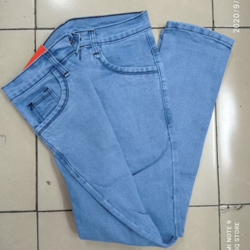 CELANA PANJANG JEANS DENIM PRIA / CELANA PENSIL SKINNY PRIA