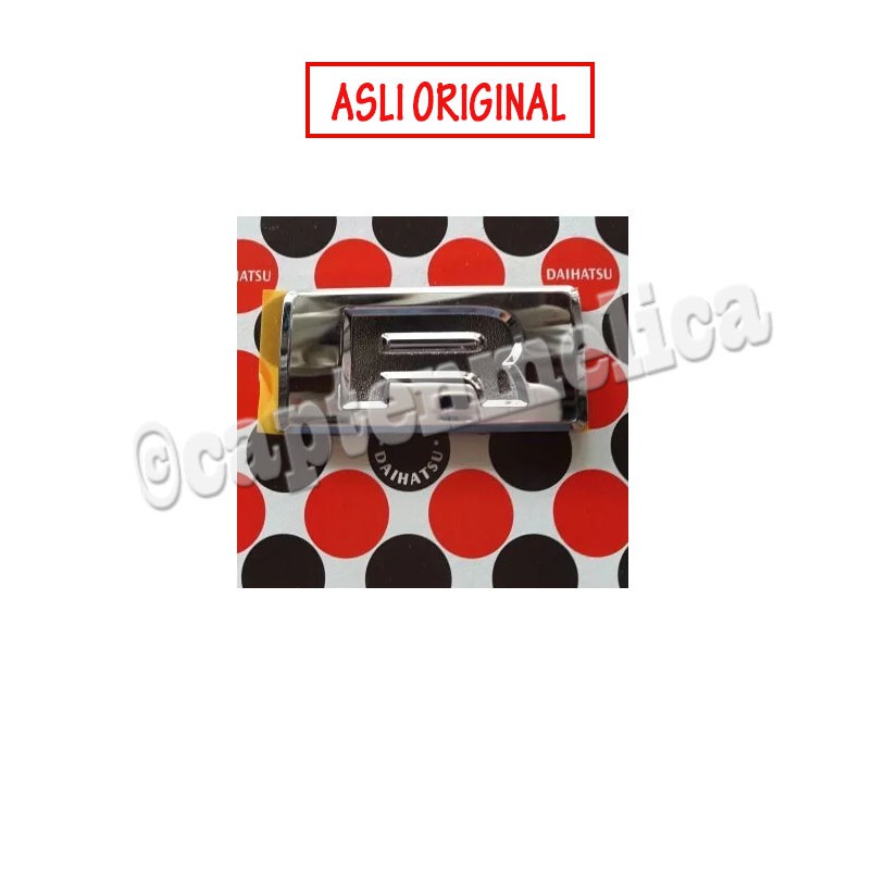 ORI Stiker Sticker Emblem Logo Tulisan R Xenia New Great 2012 2013 2014 2015 2016 2017 Pintu Bodi fi