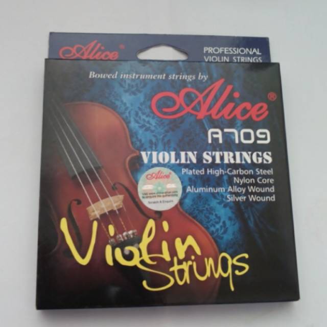 Senar biola Violin Alice 709 Alice A709 Alice Tujuh Kosong SEMBILAN