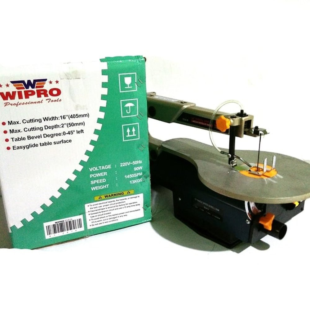 Wipro Mesin Scroll Saw 16 inch Gergaji Potong Ukir Kayu