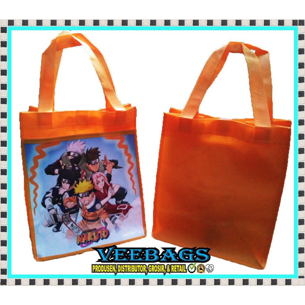 Goodie Bag Karakter Tsum Tsum, Souvenir Ulang Tahun, Tas Ulang Tahun, Perlengkapan Ulang Tahun-1