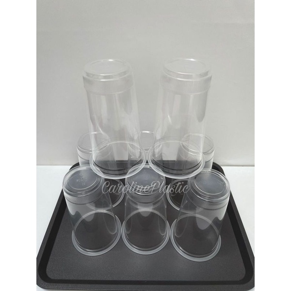 Gelas Plastik 22 Oz/Cup Plastik / Gelas Minuman (Merk Ecoplas)