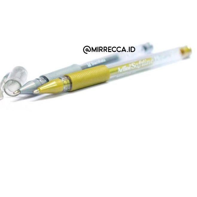 

Termurah @CAS.E-580.. PULPEN GEL ARTLINE SOFTLINE 1900 1.0 / BOLPEN TINTA EMAS SILVER !!,,,,. .....