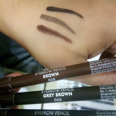 PENSIL ALIS IMPLORA / PENSIL ALIS IMPLORA EYEBROW / IMPLORA PENSIL ALIS IMPLORA COKLAT HITAM SILVER