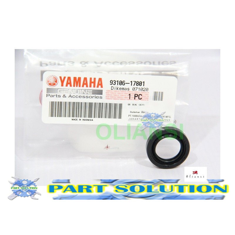 SEAL BOSH CONROD DUDUKAN SHOCKBREAKER YAMAHA VIXION R15 93106 17801 Top Produk Dijamin Original