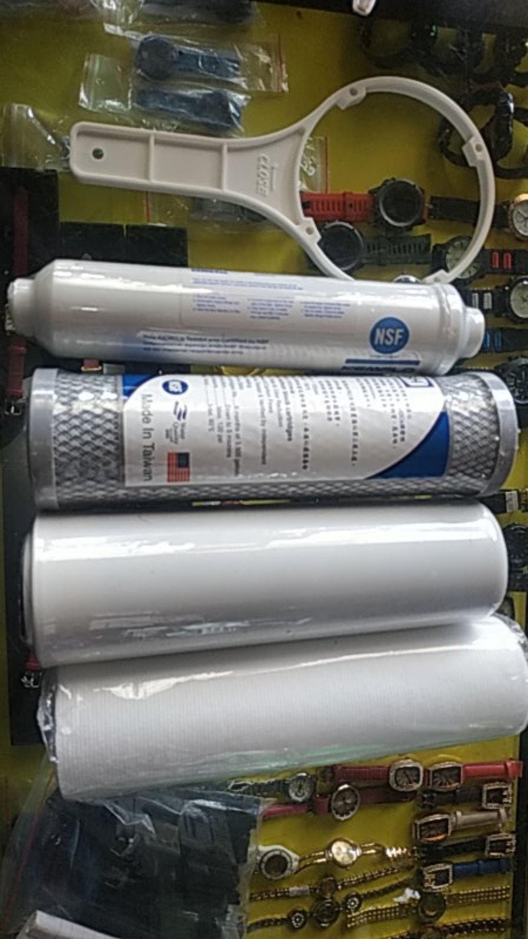 Paket Pre Filter Ro Undersink Mutu Terbaik ( Spon + Gac + Cto )