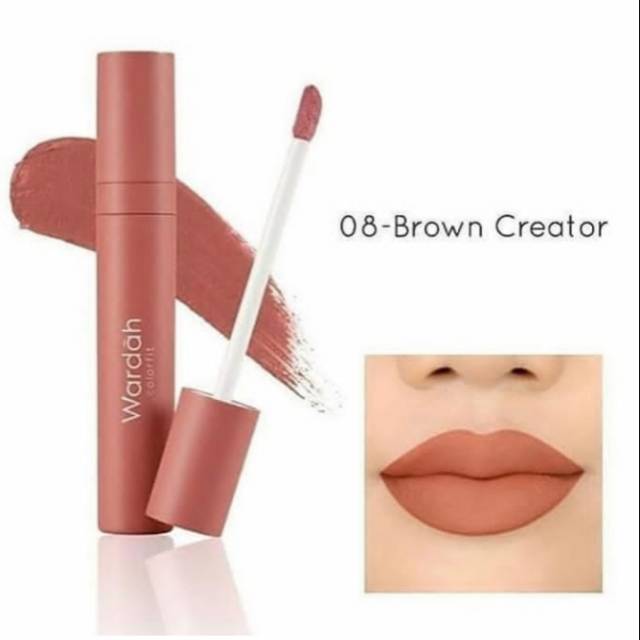 WARDAH VELVET MATTE | Colorfit velvet matte lip mousse | lipstik wardah velvet | lip matte wardah