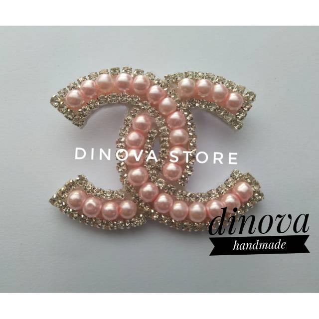 Bros dada  blink diamon mutiara  /bros dada/accecories hijab/peniti hijab