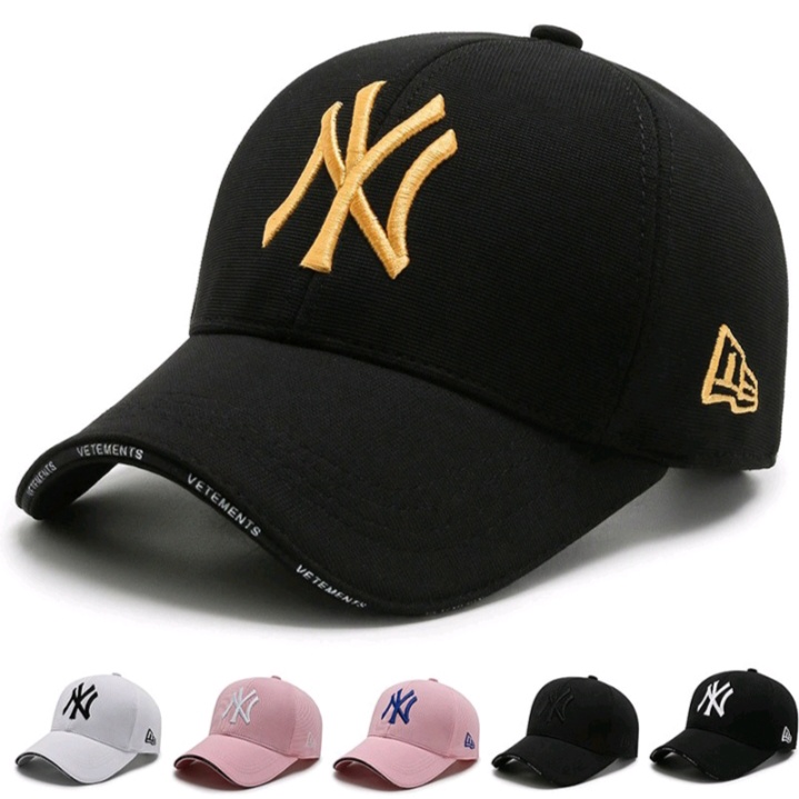 Topi pria distro Original keren 2021 Import Casual Pria NY Terbaru topi model kekinian / topi cewek