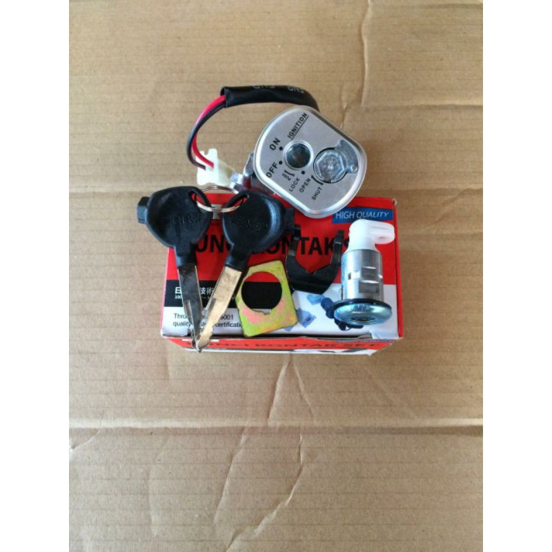 kunci kontak set dengan kunci jok motor honda blade lama blade 110