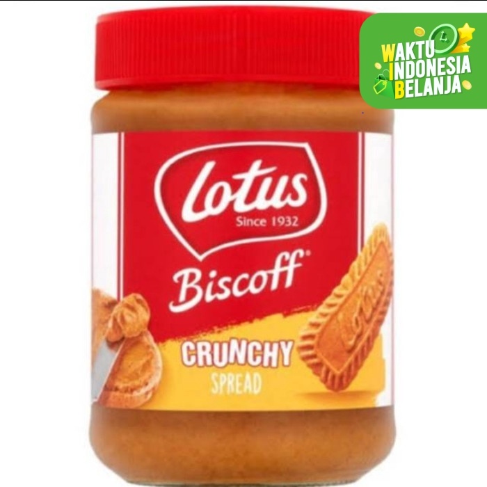 

SELAI- LOTUS CRUNCHY BISCOFF 380GR -SELAI.