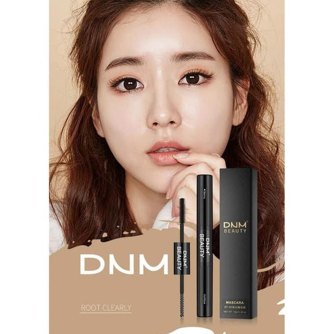 Barang Bagus DNM Beauty 4D Silk Fiber Double Head Mascara Waterproof - Black PROMO
