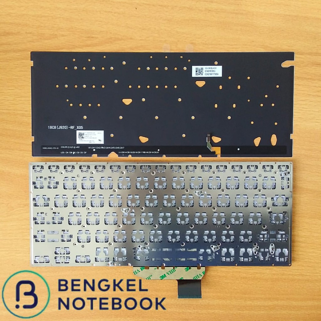 Keyboard Asus Vivobook S14 X430 X430UA X430UN X430FA Silver Backlight