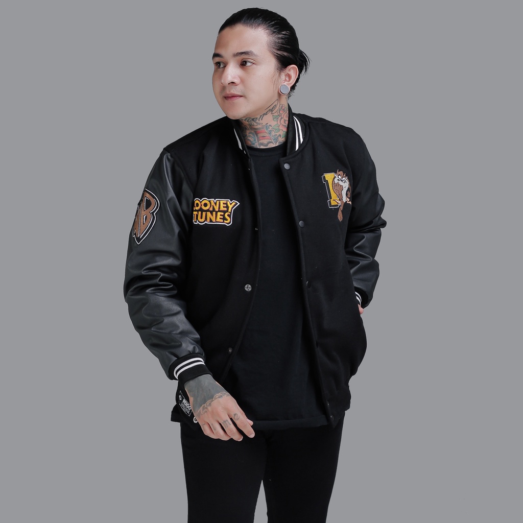JAKET BASEBALL VARSITY BOMBER LONEY TOON TAZMANIA