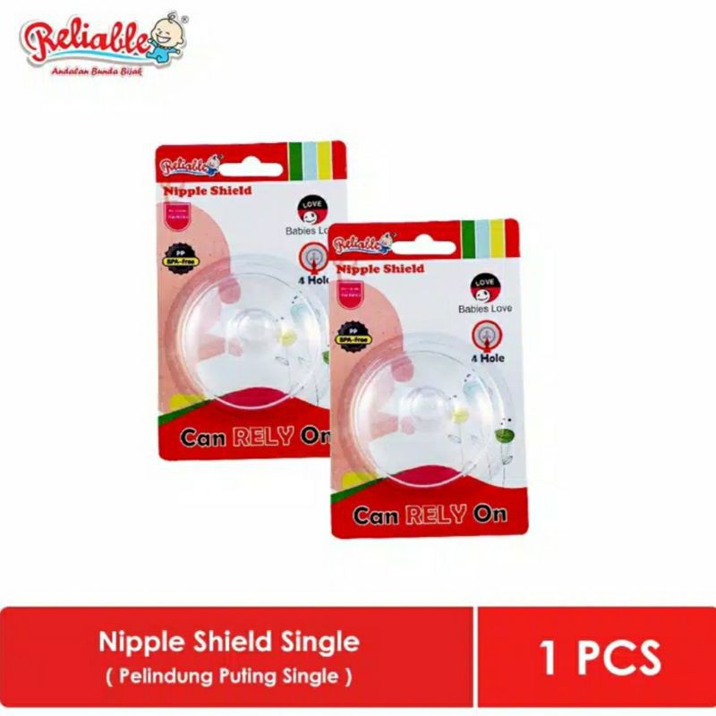 COD / BAYAR DITEMPAT | Reliable Nipple Shield Isi 1