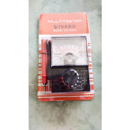 avometer analog kecil visero#ada baterai