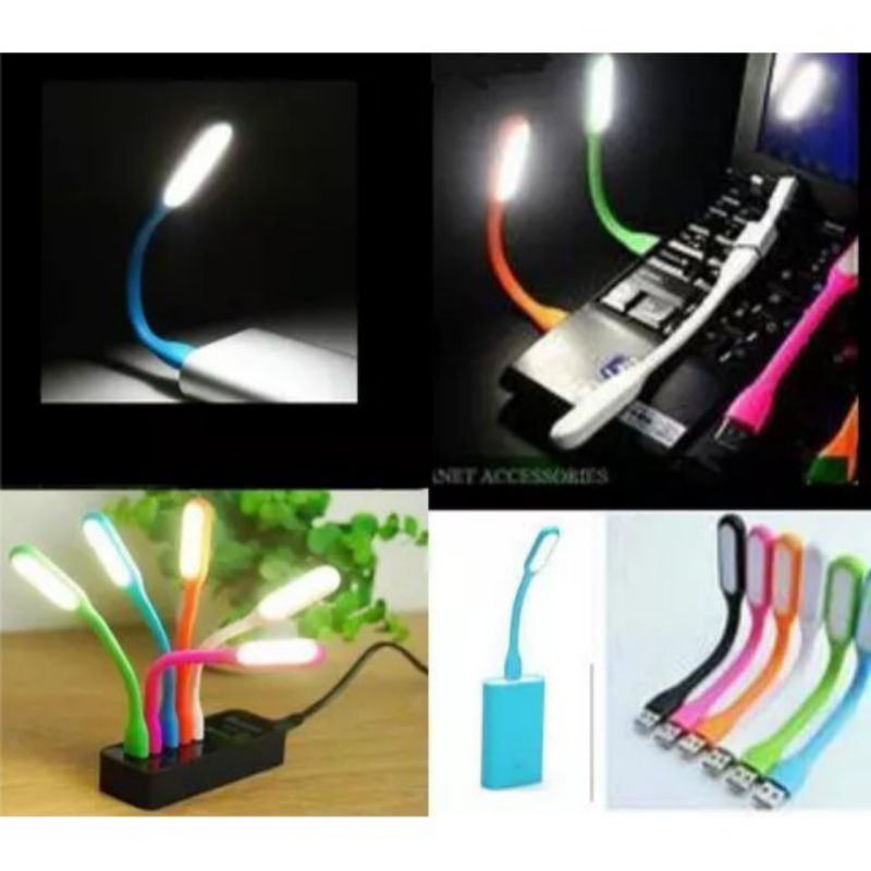 Lampu Sikat Led Usb / Lampu Led Elastis / Led Light Usb / Lampu Baca Model Sikat Gigi