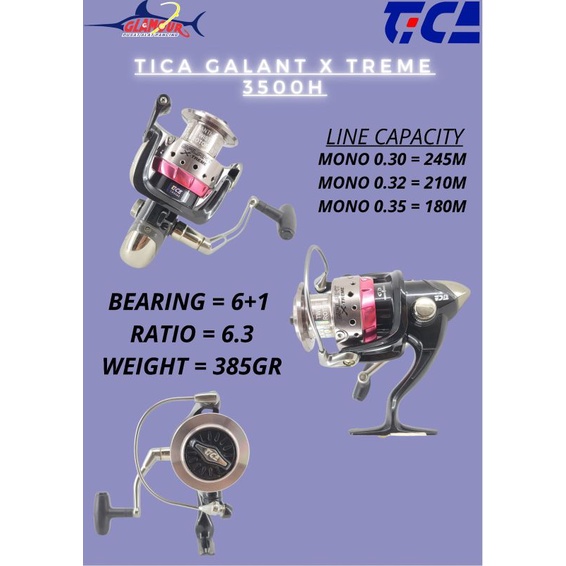 REEL PANCING / KATROL PANCING / KATROL TICA / Tica Galant X Treme Taat 3500 H