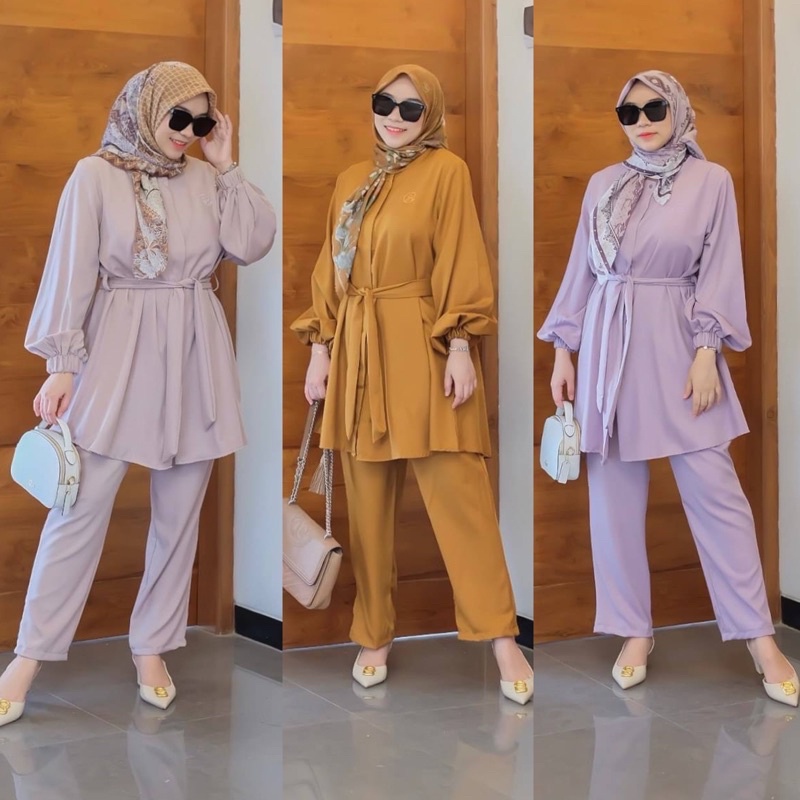 DYN Maurin Set (Distri. Resmi Bandung) Dyn Clothingline One Set Setelan