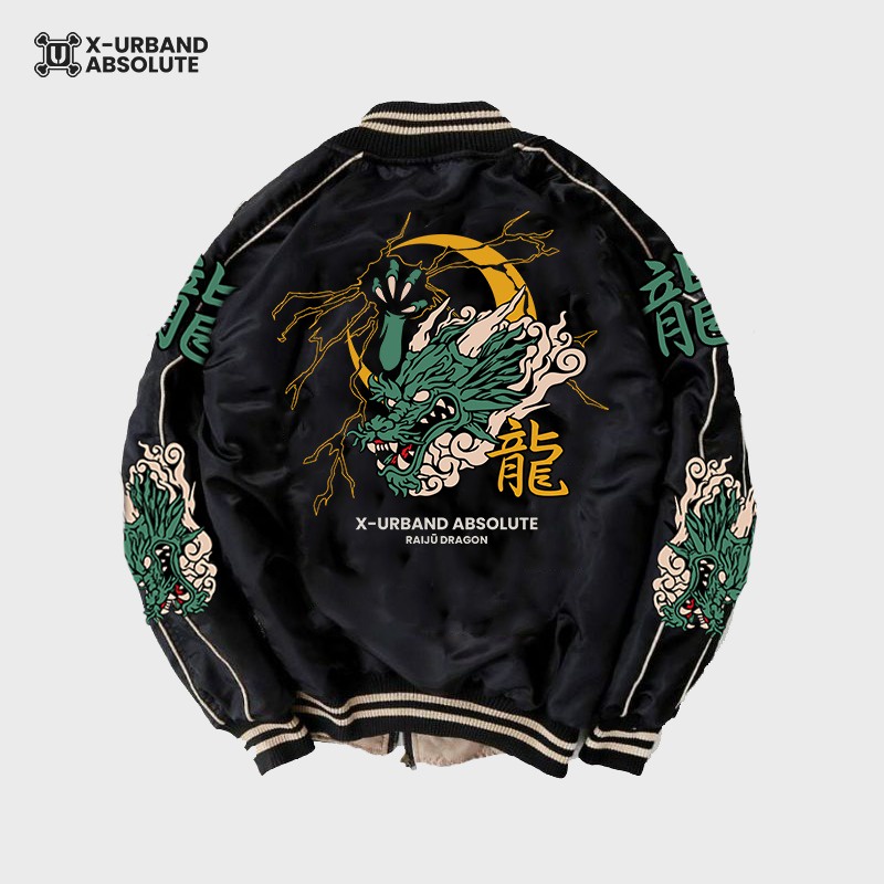 Jaket Sukajan Pria Shenron X Urband Absolute A310