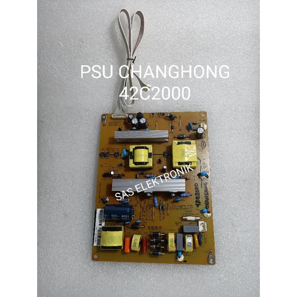 PSU POWER SUPLAY REGULATOR TV LED CHANGHONG 42 INCH 42C2000