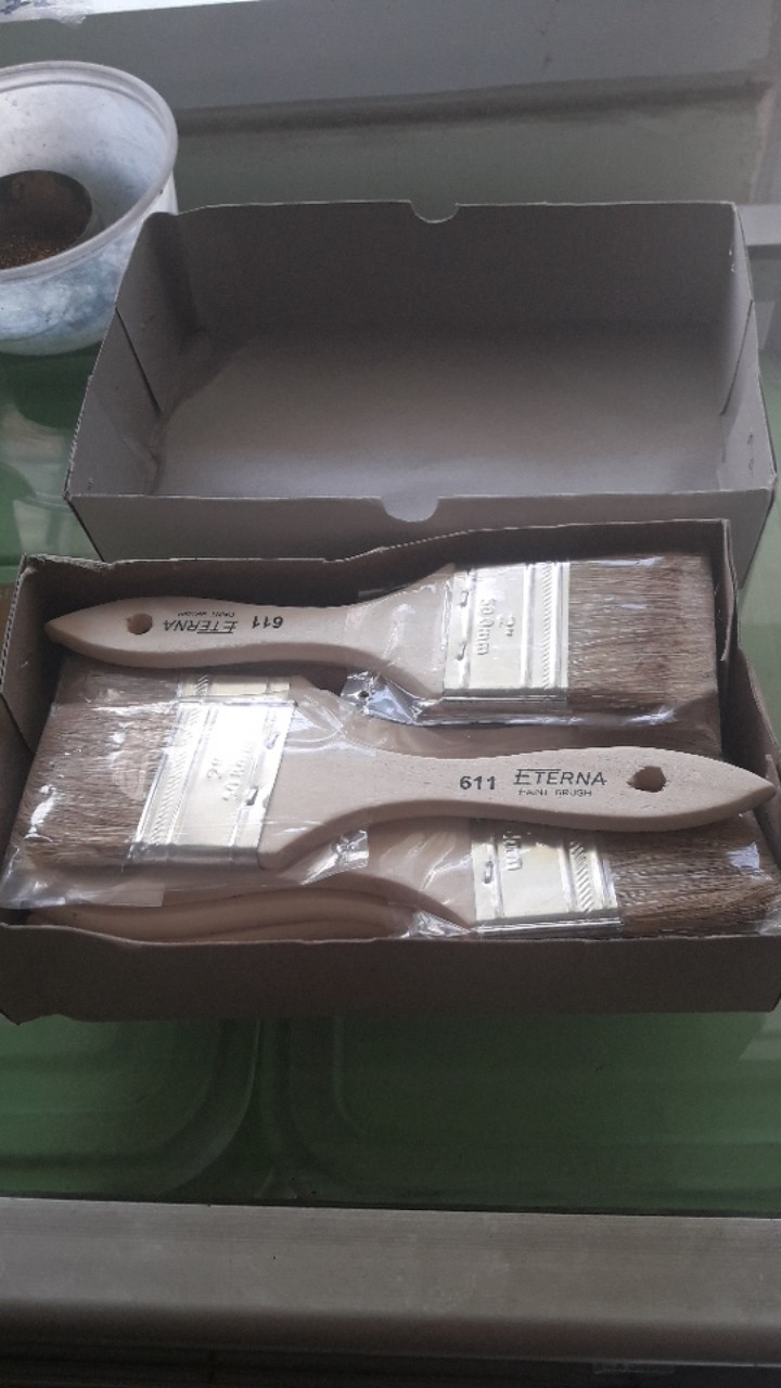 Kuas Cat 611 Eterna 2 Kuas Cat Tembok Besi Kayu 2 Inch