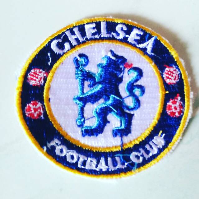 Patch emblem bordir chelsea